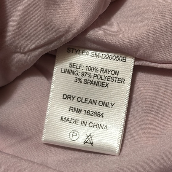 Isabelle's Cabinet Sky to Moon Pink floral ruched mini Dress - Picture 7 of 10